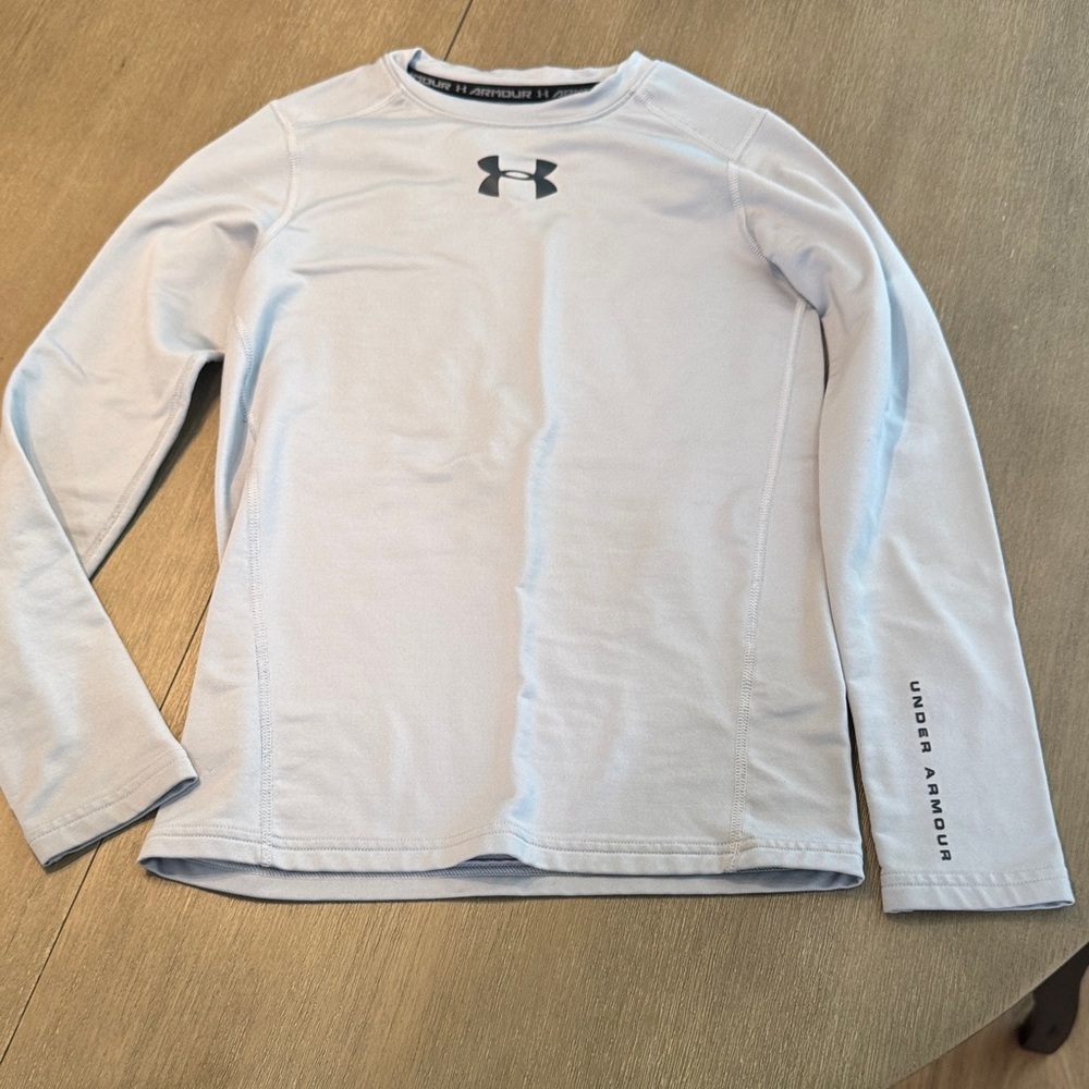 Under Armour Light Gray Performance Top